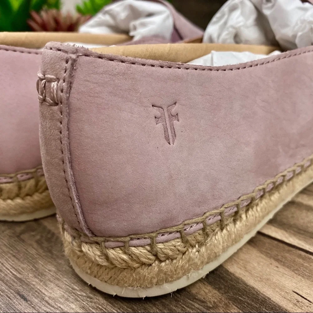 NIB Frye Isbel Espadrille Flats Loafers Lilac